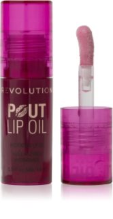 Revolution Pout Lip Lūpu eļļa ar mitrinošu efektu (tonis) Bitten Cherry 4.6 ml